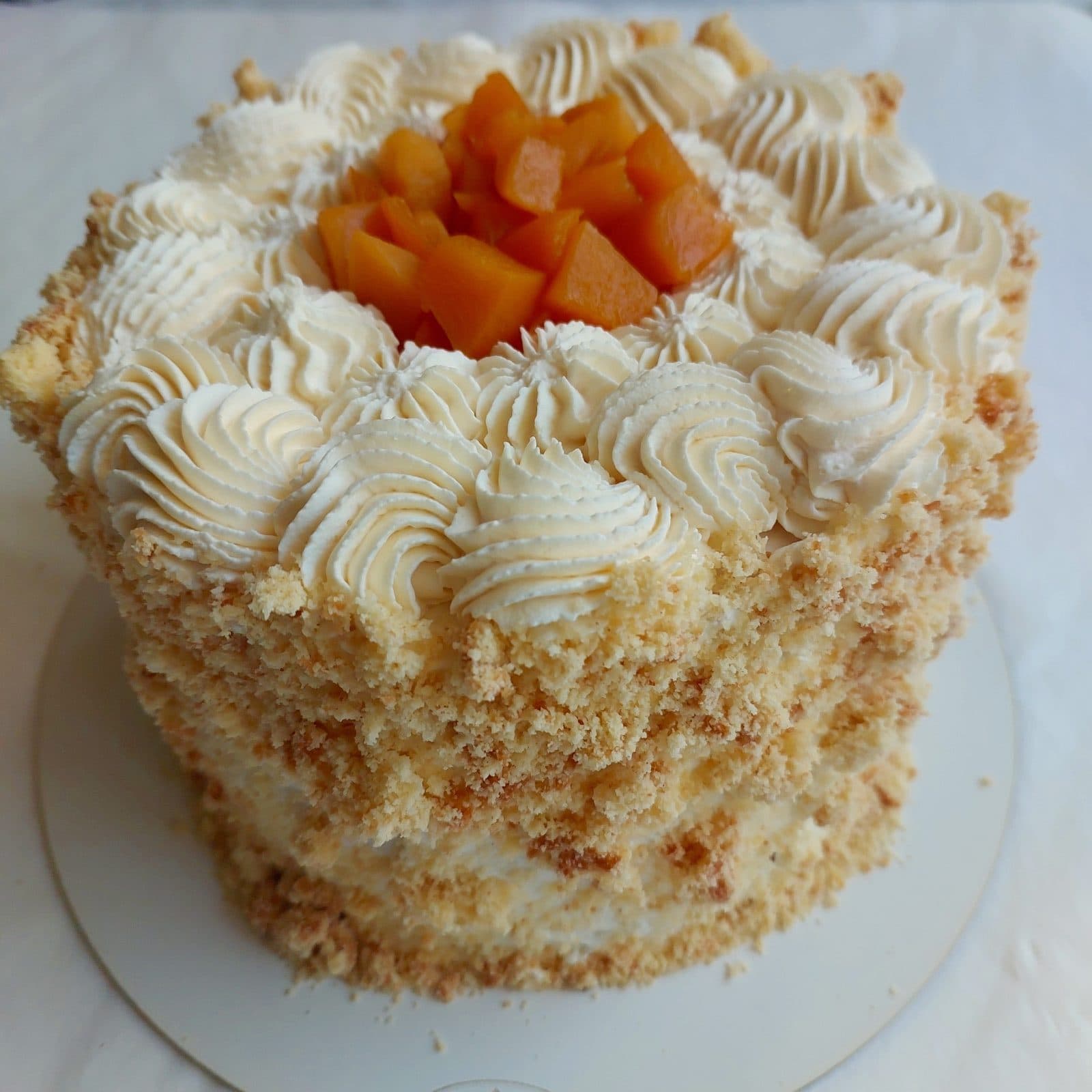 Torta Durazno Crema